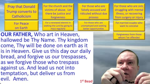 Mary's Daily Live Holy Rosary Prayer at 8:00 p.m. EDT 05/18/2025