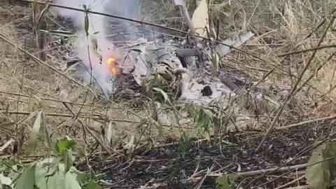 ✈️🔥 Myanmar Conflict | KIA Documents Downed Junta Helicopter Wreckage | RCF