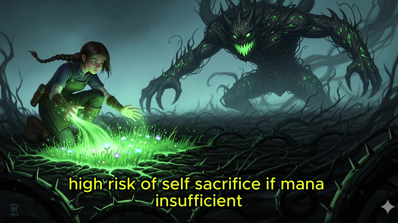 She Couldn't Fight Monsters... So She Healed the World They Were Born From | A LitRPG Story