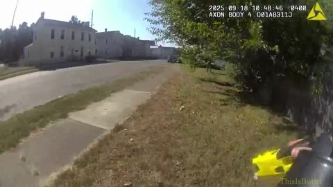 Body cam shows officers chase, arrest area man accused of assaulting family member