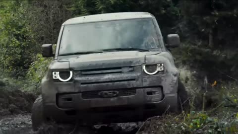 Land Rover Defender JUMPING and STUNTS Demonstration