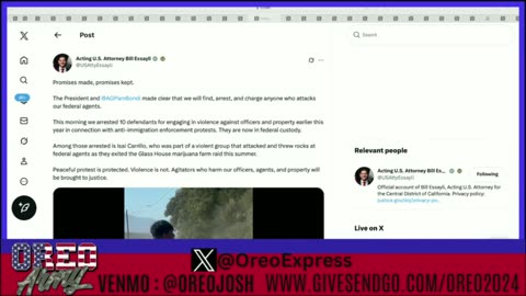 FAFO Moment for Violent Rioters, Arrests Made - Dems Continue to Starve Children - Raffle and More