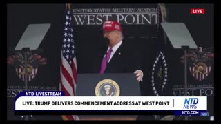 Trump Delivers Commencement Address at West Point