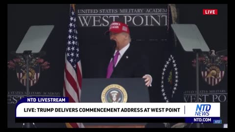 Trump Delivers Commencement Address at West Point