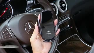 New Upgrade Car Mobile Phone Holder 15w Wireless Charging