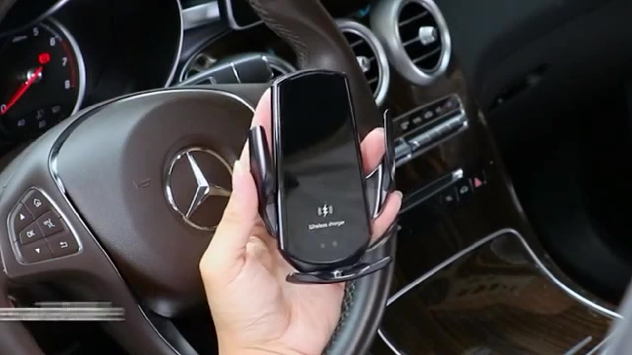 New Upgrade Car Mobile Phone Holder 15w Wireless Charging