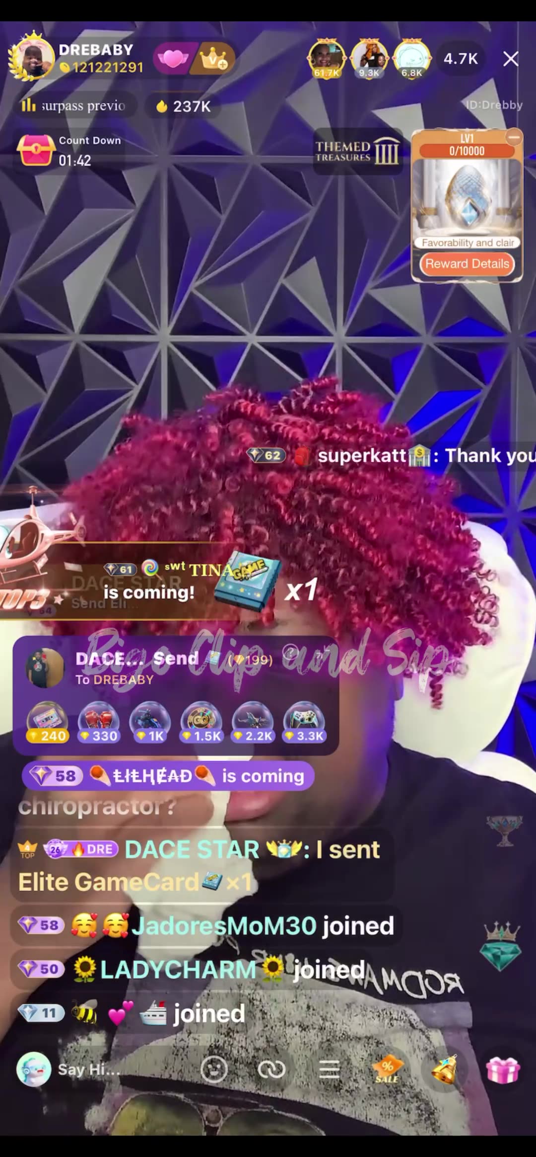 DreBaby breaks down n speaks on appt with chiropractor 7/9/25 #bigoclipandsip