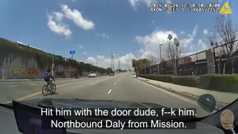 Murder Suspect Leads LAPD on Bicycle Chase