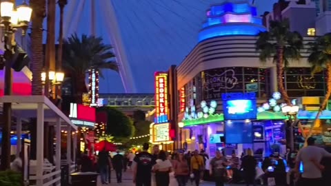 LINQ Promenade vibes Las Vegas