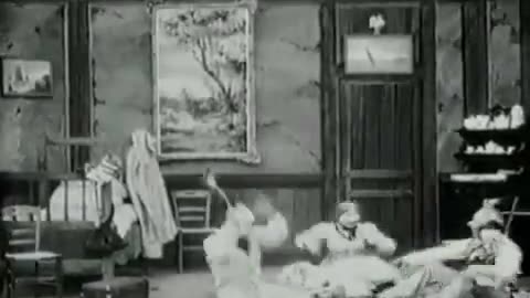 La Maison Ensorcelée old silent cinema year 1907