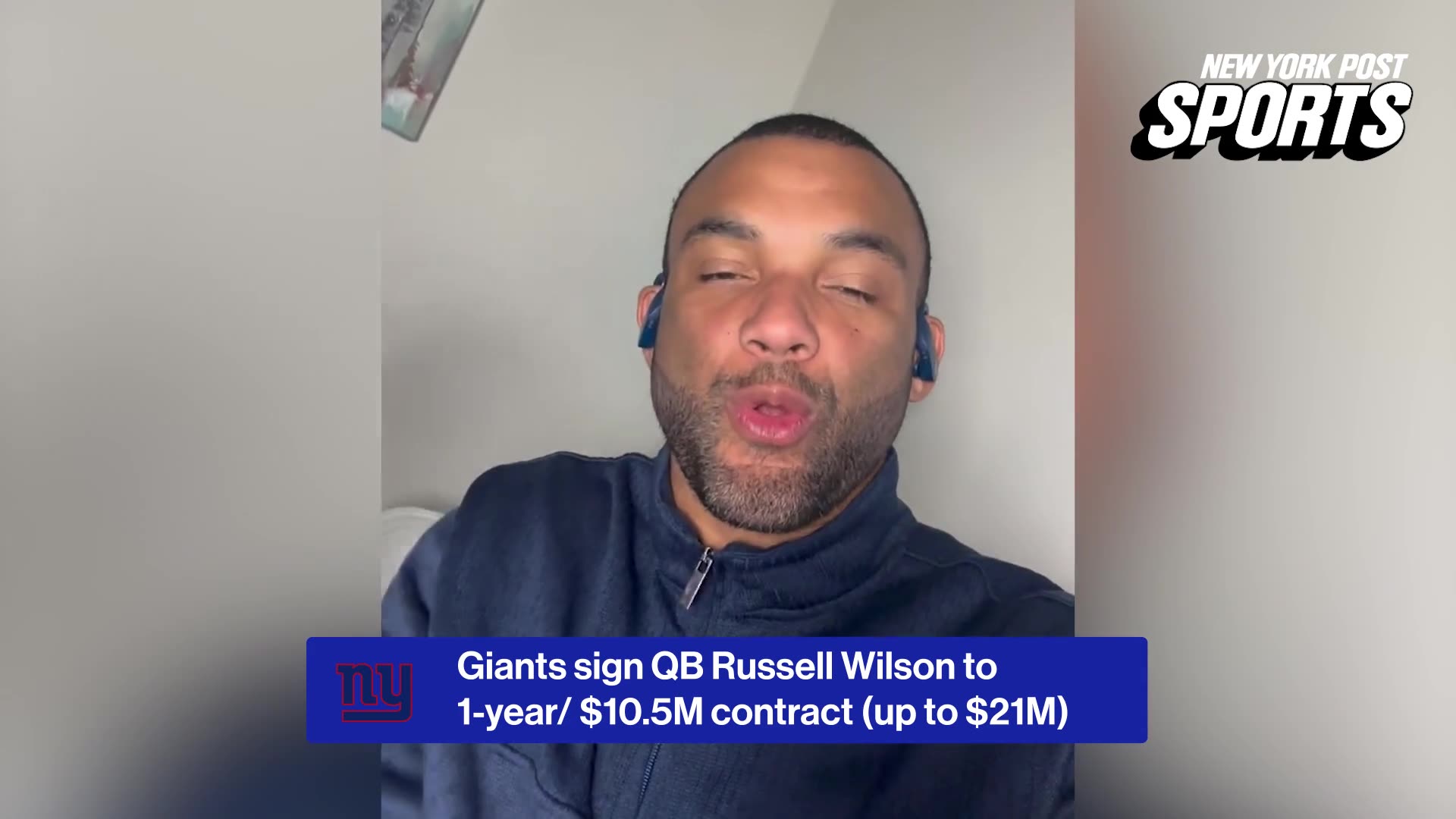 NY Post's Paul Schwartz & Brandon London breakdown Giants signing Russell Wilson
