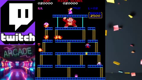 Donkey Kong Victory - Donkey Kong #jtomally9681 #donkeykong #arcade #victory
