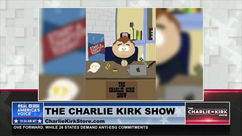 CHARLIE KIRK RESPONDS TO SOUTH PARK PARODY