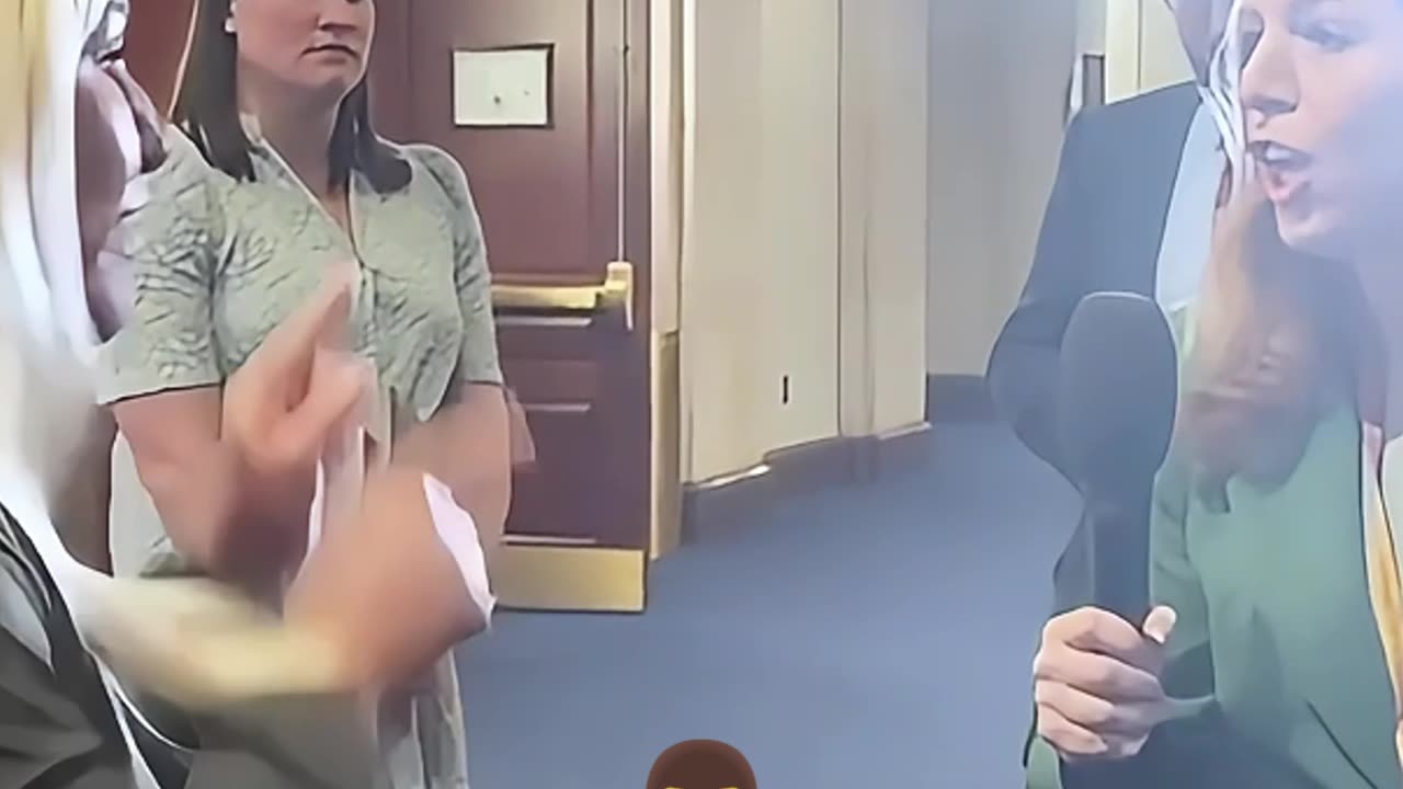 Marjorie Taylor Greene Clashes with Reporter From The Atlantic Over the Signal Leak by Trumps Admin