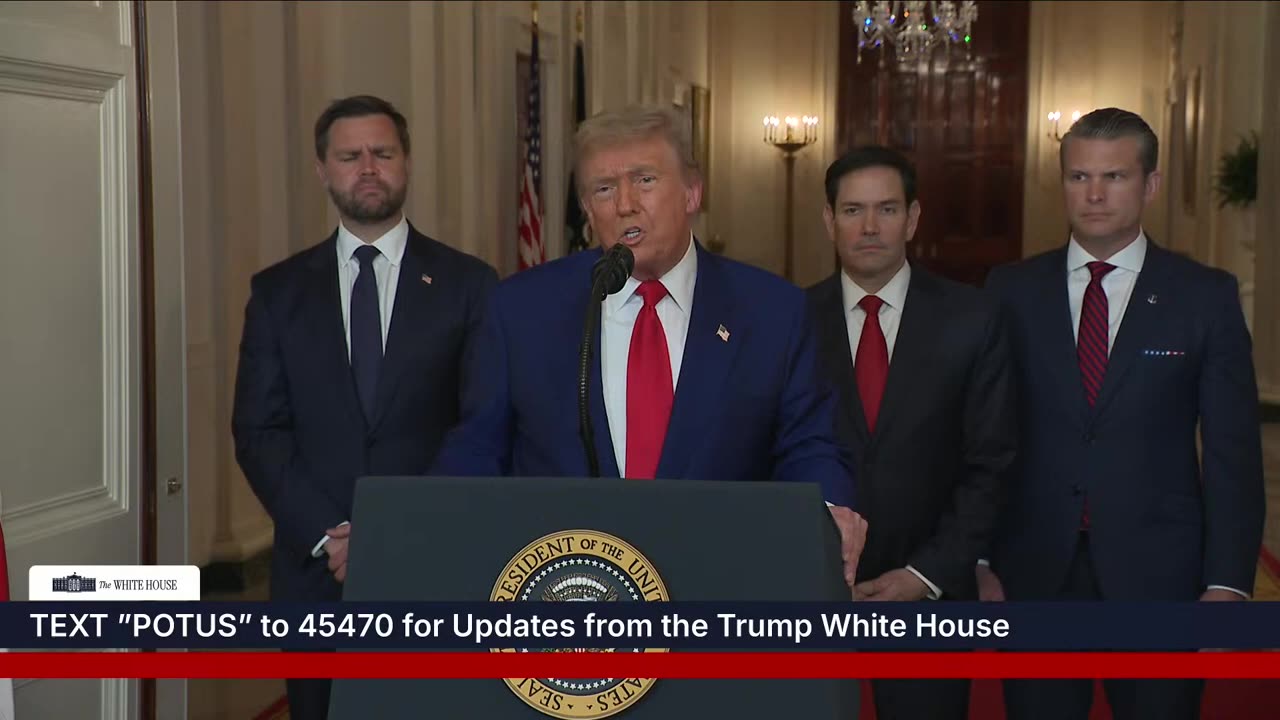 President Trump Delivers Address to the Nation, June 21, 2025 - The White House