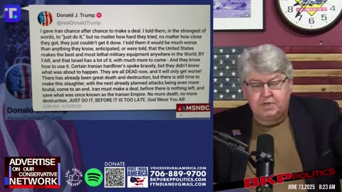 LIVESTREAM - 8:00am ET - Voice of Rural America with BKP