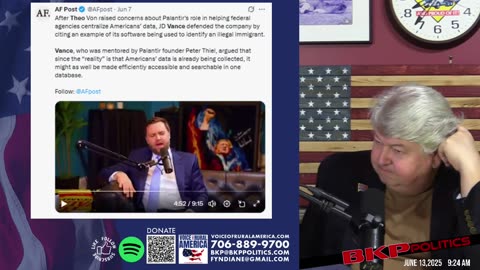 LIVESTREAM - 8:00am ET - Voice of Rural America with BKP
