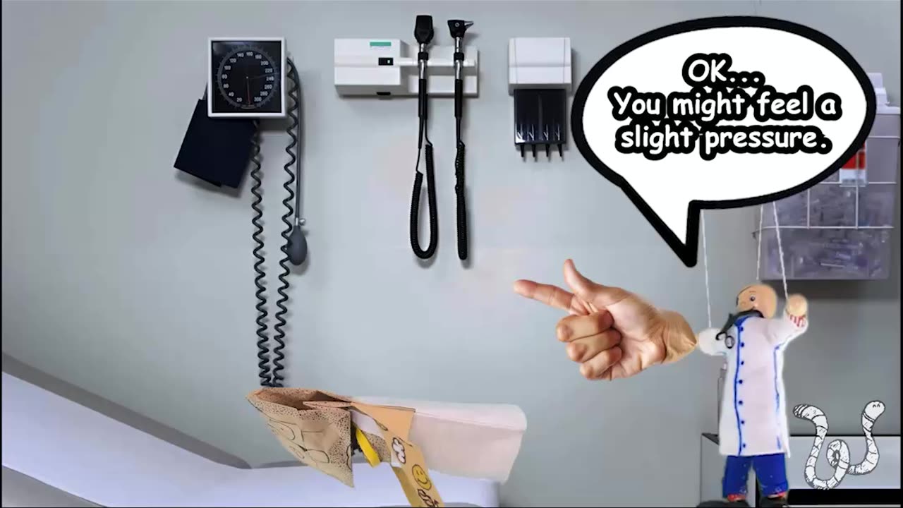 Does it feel like your doctor has BIG hands too??? #wormholesitcom #puppets #parody #skitcomedy