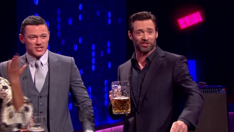 Luke Evans And Hugh Jackman_s Gaston Sing Off _ The Jonathan Ross Show