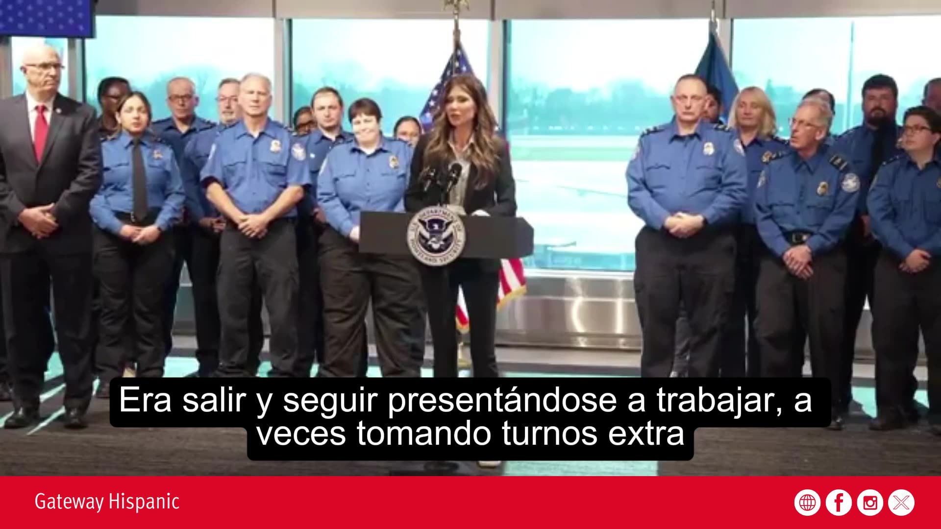 Kristi Noem Praises Essential Workers After the Longest Government Shutdown in U.S. History