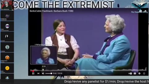 Wait for it... Ex First Lady Barbara Bush 1980 Interview #waitforend #waitforit #reveal
