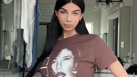 She is a elegant tgirl