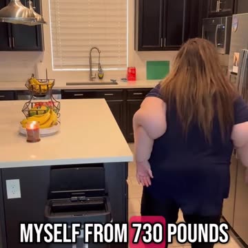 Her consistency for weight loss is admirable