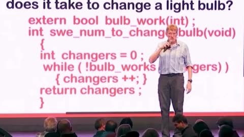 How many engineers does it take to change a lightbulb?
