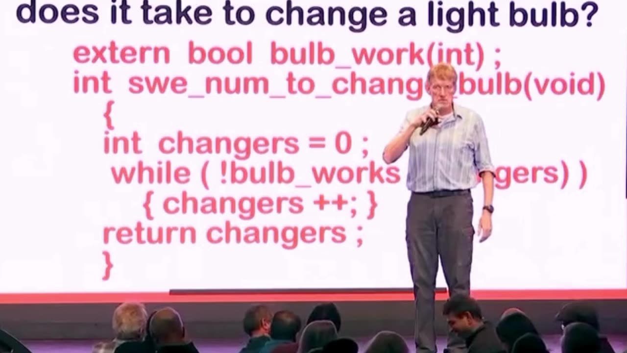 How many engineers does it take to change a lightbulb?