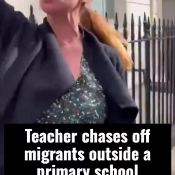 At a London primary two, school two men with foreign accents are lingering outside.