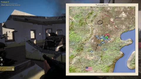 Easy Red 2 Tunisia M12 Part 8 - Bizerte (Allies/Germans)