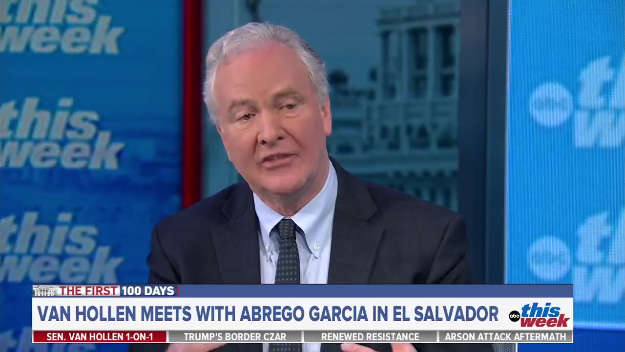 Van Hollen is on every Sunday show fighting for an MS13 wife beating illegal.