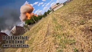 📹🇺🇦 Ukraine Russia War | Ukrainian Soldier Films Geranium Missile Arrival Near Druzhkovka | RCF