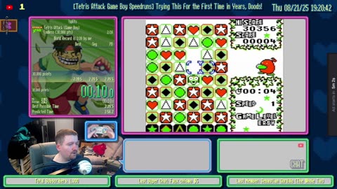 [Tetris Attack Game Boy Speedruns] Trying This For the First Time in Years, Doods!