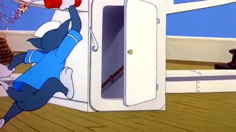 🚢 TOM AND JERRY EP 071 – "Cruise Cat" (1952) | Shipwrecked with a Hungry Seal! 🦭