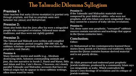 The Talmudic Dilemma How the Quran Confirms Rabbis as Prophets