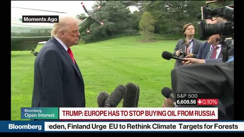 Trump and Australian reporter