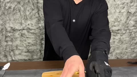 What's the sharpest homemade knife we have?