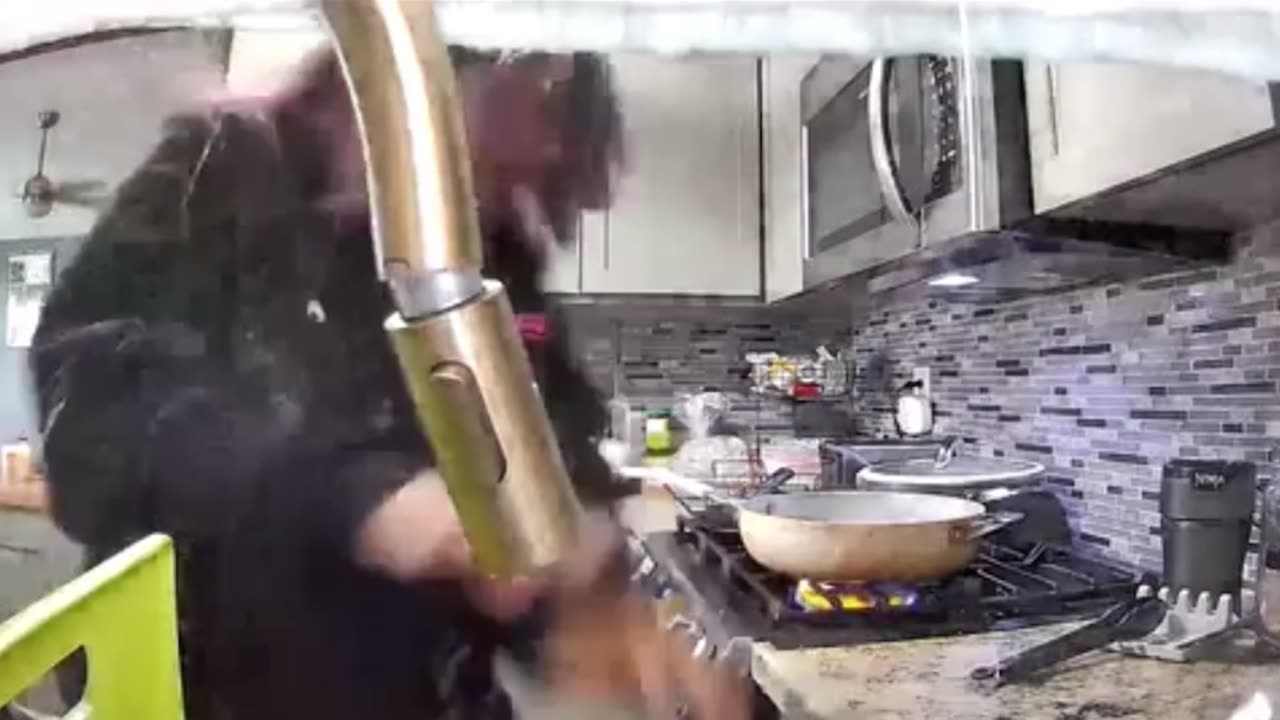 Frozen Soda Can Explodes While Woman Tries to Open It