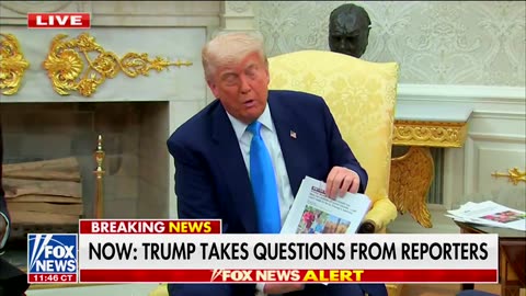 Trump Tees Off On Reporters Trying To Pivot From Genocide