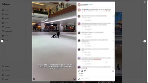 Getaway on Ice: Houston man appears to be immobile after jumping from second floor of Galleria