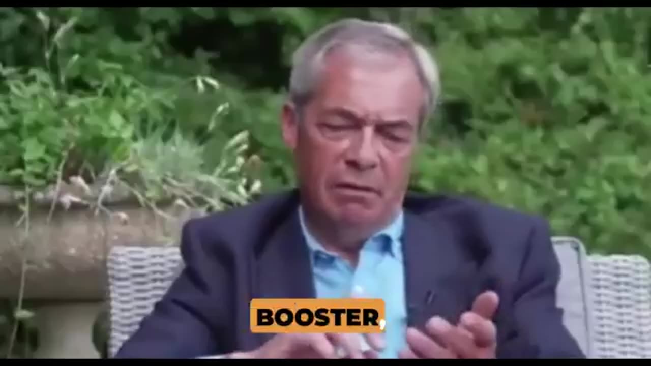 Nigel Farage: "They lied to us about the COVID-19 vaccines and they knew it all along"
