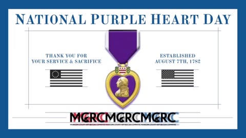 MCRC COMMEMORATES NATIONAL PURPLE HEART DAY
