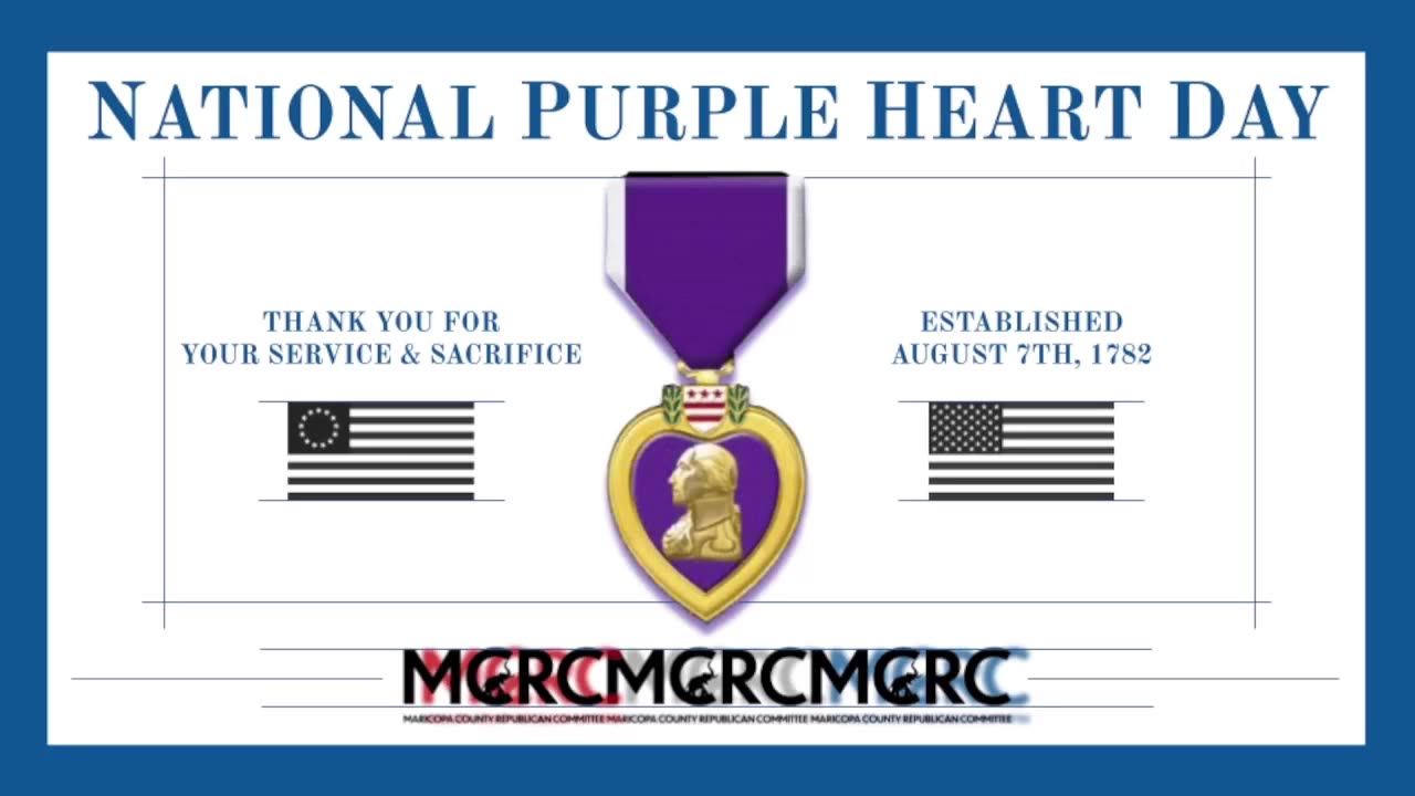 MCRC COMMEMORATES NATIONAL PURPLE HEART DAY