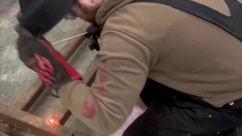 Restoring trailer left in the woods