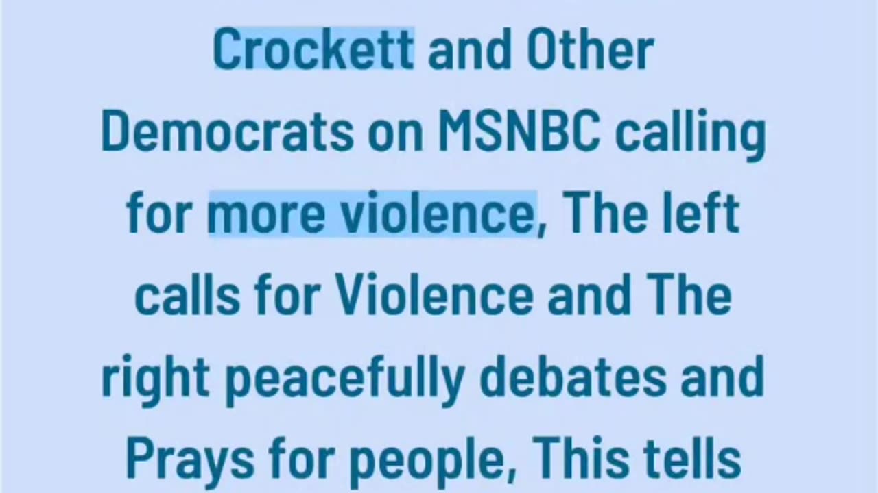 Short political video