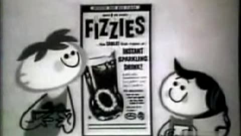 Commercial - Fizzees 1960 animated