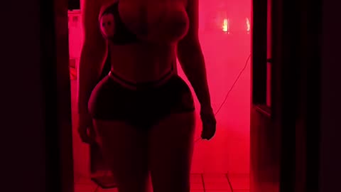 👻 Thicc With Big Tiddies In Jason Mask For Halloween 🔥💯