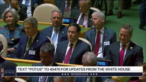 Trump Delivers Remarks to the United Nations General Assembly September 23, 2025