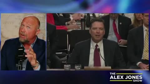 James Comey Taken Into Custody Of Secret Service - Alex Jones said this is it